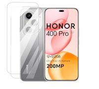 PanXCase 2 Pièces Verre Trempé pour Honor 400 Pro - 9H Dureté Film de Protection D'écran Anti Rayures Anti-trace (2 Pack)