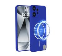 PanXCase Coque pour CMF Phone 2 Pro - Étui Magnétique en Silicone, Souple Fine Antichoc Housse avec Doublure en Microfibre (Bleu)