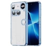 PanXCase Coque pour Google Pixel 10 - Transparente PC+TPU Étui Anti-Jaune Antichoc Anti-Rayures Protection Camera Fine Bumper Housse (Blue)