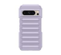 PanXCase Coque pour Google Pixel 8 Pro - Étui Mignon Étrange Désign Fullbody Airbag Femme Fille Antichoc Résistant Protection Bumper TPU Housse Case Cover (Violet)