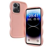 PanXCase Coque pour Honor X7a 4G - Étui Silicone Désign Ondulé Cute, Légère Fine Souple Femmes Filles Antichoc Anti-Rayure Bumper Housse (Rose)