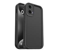 PanXCase Coque pour Motorola Moto G34 5G / Moto G45 - Étui Silicone Souple Fine Légère Elegant Désign, Protection Caméra Antichoc Anti-Rayures Mince Housse (Noir)