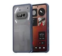 PanXCase Coque pour Nothing Phone 3a Protectrice Antichoc Militaire, Étui pour Nothing Phone 3a Housse Mate Translucide (Bleu)