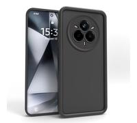 PanXCase Coque pour Realme 14 Pro Plus Pro+ - Étui Silicone Souple Fine Légère Elegant Désign, Protection Caméra Antichoc Anti-Rayures Mince Housse (Noir)