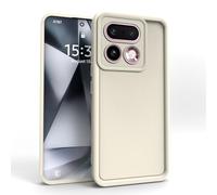 PanXCase Coque pour Realme 16 Pro Plus Pro+ - Étui Silicone Souple Fine Légère Elegant Désign, Protection Caméra Antichoc Anti-Rayures Mince Housse (Blanc)