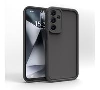 PanXCase Coque pour Samsung Galaxy A14 4G/5G - Étui Silicone Souple Fine Légère Elegant Désign, Protection Caméra Antichoc Anti-Rayures Mince Housse (Noir)