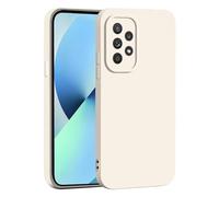 PanXCase Coque pour Samsung Galaxy A33 5G - Étui Silicone Souple Fine Légère, Protection Antichoc Antidérapante Anti-Rayures Mince Désign Téléphone Housse (Blanc)
