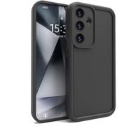 PanXCase Coque pour Samsung Galaxy S24 FE - Étui Silicone Souple Fine Légère Elegant Désign, Protection Caméra Antichoc Anti-Rayures Mince Housse (Noir)