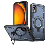 PanXCase Coque pour Samsung Galaxy Xcover 7 - Étui Armor Support 360° Métallique Anneau Magnétique Armée Antichoc Grade Militaire Protection Housse (Blue)