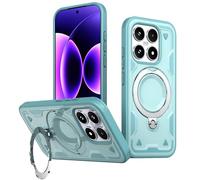 PanXCase Coque pour Xiaomi 17 - Étui Armor Support 360° Métallique Anneau Magnétique Armée Antichoc Grade Militaire Protection Housse (Light Blue)