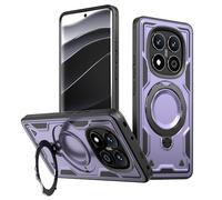 PanXCase Coque pour Xiaomi Redmi Note 15 Pro 5G - Étui Armor Support 360° Métallique Anneau Magnétique Armée Antichoc Grade Militaire Protection Housse (Purple)