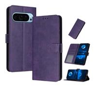 PanXCase Coque Rabat pour Google Pixel 11/11 Pro | Étui Wallet en Cuir PU, Fonction Support, Porte-Cartes, Fermeture Magnétique, Housse Antichoc, Purple