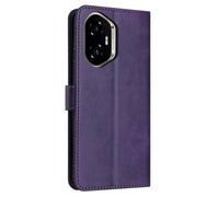 PanXCase Coque Rabat pour Honor 400 - Étui PU Cuir Wallet, Support Magnétique Antichoc Anti-Empreintes Digitales Housse pour Porte Carte (Violet)