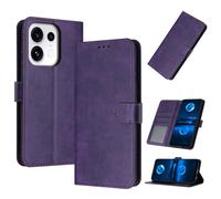 PanXCase Coque Rabat pour Oppo Reno 16/16 Pro - Étui PU Cuir Wallet, Support, Porte Carte, Magnétique Antichoc Housse (Violet)