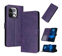 PanXCase Coque Rabat pour Realme 16 Pro Plus Pro+ - Étui PU Cuir Wallet, Support, Porte Carte, Magnétique Antichoc Housse (Violet)