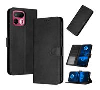 PanXCase Coque Rabat pour Realme 16T 5G - Étui PU Cuir Wallet, Support, Porte Carte, Magnétique Antichoc Housse (Noir)