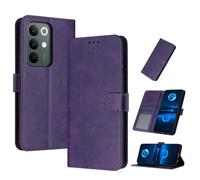 PanXCase Coque Rabat pour Realme C100 5G / C83 5G / Realme P4 Lite | Étui Wallet en Cuir PU, Fonction Support, Porte-Cartes, Fermeture Magnétique, Housse Antichoc, Purple
