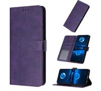 PanXCase Coque Rabat pour Xiaomi Redmi A7 Pro 4G - Étui PU Cuir Wallet, Support, Porte Carte, Magnétique Antichoc Housse (Violet)