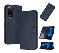 PanXCase Coque Rabat pour Xiaomi Redmi A7 Pro/Poco C81 / Poco C81 Pro - Étui PU Cuir Wallet, Support, Porte Carte, Magnétique Antichoc Housse (Bleu Foncé)