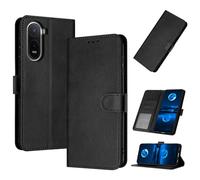 PanXCase Coque Rabat pour Xiaomi Redmi A7 Pro/Poco C81 / Poco C81 Pro - Étui PU Cuir Wallet, Support, Porte Carte, Magnétique Antichoc Housse (Noir)