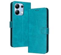 PanXCase Coque Rabat pour Xiaomi Redmi Note 13 Pro 4G - Étui PU Cuir Wallet, Support Magnétique Antichoc Anti-Empreintes Digitales Housse pour Porte Carte (Vert)