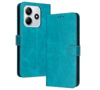 PanXCase Coque Rabat pour Xiaomi Redmi Note 14 4G - Étui PU Cuir Wallet, Support Magnétique Antichoc Anti-Empreintes Digitales Housse pour Porte Carte (Vert)