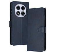 PanXCase Coque Rabat pour Xiaomi Redmi Note 14 Pro 5G / Note 14 Pro Plus 5G - Étui PU Cuir Wallet, Support Magnétique Antichoc Anti-Empreintes Digitales Housse pour Porte Carte (Bleu Foncé)