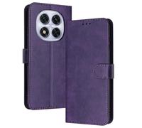 PanXCase Coque Rabat pour Xiaomi Redmi Note 14 Pro 5G / Note 14 Pro Plus 5G - Étui PU Cuir Wallet, Support Magnétique Antichoc Anti-Empreintes Digitales Housse pour Porte Carte (Violet)