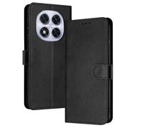 PanXCase Coque Rabat pour Xiaomi Redmi Note 14 Pro 5G / Note 14 Pro Plus 5G - Étui PU Cuir Wallet, Support Magnétique Antichoc Anti-Empreintes Digitales Housse pour Porte Carte (Noir)