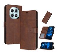 PanXCase Coque Rabat pour Xiaomi Redmi Note 15 5G / Note 15 4G / Poco M8 5G - Étui PU Cuir Wallet, Support, Porte Carte, Magnétique Antichoc Housse (Brun)