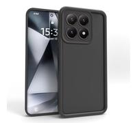 PanXCase Coque Silicone pour Xiaomi 15T 5G | Étui Souple et Léger, Design Élégant, Protection Caméra, Antichoc, Anti-Rayures, Dos Concave Ergonomique, Black