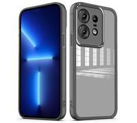PanXCase Coque Tansparente pour Motorola Edge 50 Pro - Étui Clear avec Lens Protector Légère Souple Fine Antichoc Anti-Rayures Protection Caméra Housse (Noir)