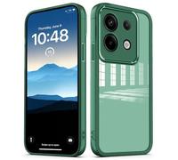 PanXCase Coque Tansparente pour Xiaomi Redmi Note 13 Pro 5G / Poco X6 5G - Étui Clear avec Lens Protector Légère Souple Fine Antichoc Anti-Rayures Protection Caméra Housse (Vert)