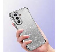 PanXCase Paillettes Coque pour Realme Note 80 - Étui Transparente Glitter Dessin Élégant Souple Ultra Fine Fille Femme Légère Antichoc Housse (Gris)