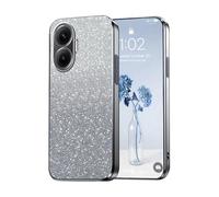 PanXCase Paillettes Coque pour Xiaomi Poco F7 - Étui Transparente Glitter Dessin Élégant Souple Ultra Fine Fille Femme Légère Antichoc Housse (Gris)