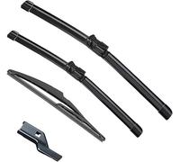 PANXUC Essuie-Glaces Jeu De Balais pour C4 MK2 Hatchback 2010-2018 30in+26in+12in, Balais D'essuie Glaces Anti-Glace résistant essuie-Glaces