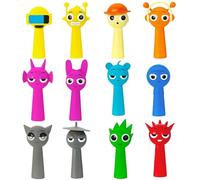 PANYI 12 Figures Colorées Figurines d'action Colorées Figurines Figurines Sprunky Coloréess Adaptées Aux Enfants et Aux Fans de Jeux Peuvent être Utilisées comme Cadeaux d'anniversaire Décorations