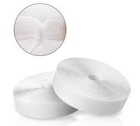 PANYI 8m Bande Scratch AdhéSive Double Face Super Fort Ruban Scratch AdhéSif Ruban Auto-AdhéSif pour La Maison La Cuisine Le Bureau (20mm de Large,Blanc)