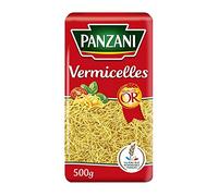 PANZ. Vermicelles 500G : des pâtes fines et légères pour des recettes rapides et savoureuses- Lot De 4