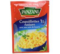 PANZANI - Coquillettes Nature Avec Noix De Beurre Express 200G - Lot De 3