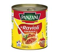 Panzani le Ravioli Pur Boeuf, Viande Bovine Française - la Boîte de 800g