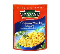 Panzani Les Natures Express Coquillettes Nature Doypack Pâtes, 200g