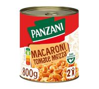 PANZANI - Macaroni Savoureux à la Tomate et Mozzarella Fondante, Prêt à Cuisiner (800g) - lot de 3 - Vendu par Lot