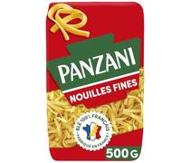 PANZANI - Nouilles Fines Savoureuses et Légères, Texture Parfaite pour Repas Rapides (500g) - Lot de 4 - vendu par Lot