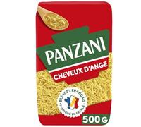 PANZANI - Pâtes Cheveux d'Ange Fines pour Soupes Légères, Texture Fondante (500g) - Le lot de 4