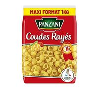 PANZANI - Pâtes Coudes Rayes 1Kg - Lot De 4