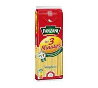 PANZANI - Pâtes Cuisson Rapide Spaghetti 1Kg - Lot De 4