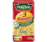 PANZANI - Pâtes Cuisson Rapide Torti 500G - Lot De 2