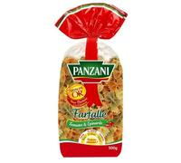 PANZANI - Pâtes Fantaisies Farfalle Épinards Tomate 500G - Lot De 4