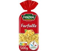 PANZANI pâtes fantaisies farfalle sachet cello 500g